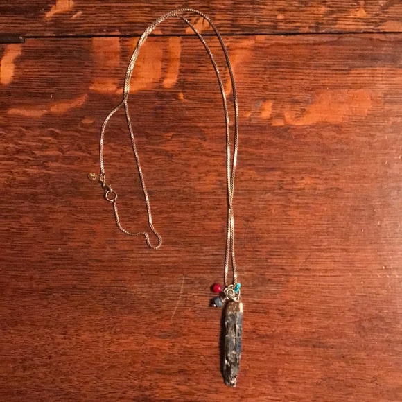 Sequin Gemstone Necklace - Picture 4 of 8